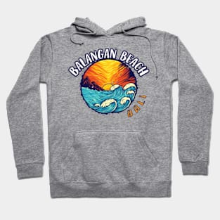 Summertime Balangan Beach Bali Hoodie